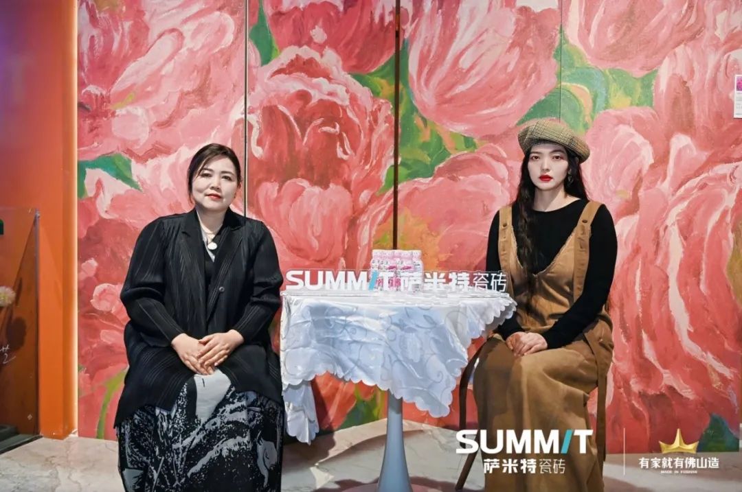 萨米特X广州设计周|艺术与家居的激情碰撞！萨米特瓷砖火热出圈广州设计周